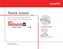 CompTIA Network Plus Certification